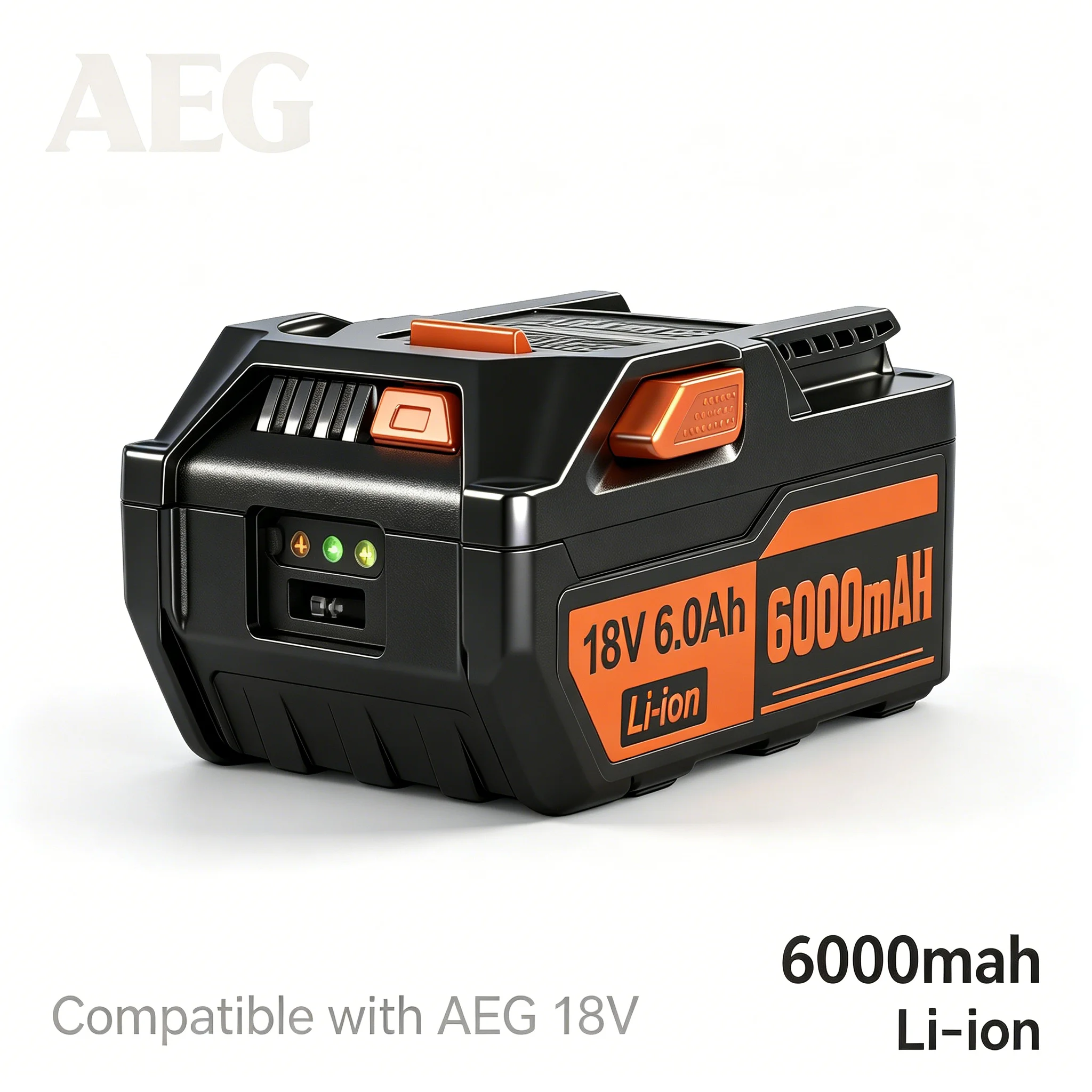 For AEG 18V 6000mAh Lithium-Ion Battery For RIDGID R840087 R840085 L1815R L1850R L1830R R840083 Series Cordless Power Tool
For AEG 18V 6000mAh Lithium-Ion Battery For RIDGID R840087 R840085 L1815R L1850R L1830R R840083 Series Cordless Power Tool
