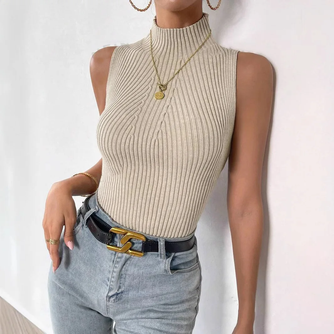 2025 Woman Clothing Top Women T-shirt Tank Top Female Clothes Ladies Tops Summer Fashion Women Sleeveless Knit Vest Tops Women
2025 Woman Clothing Top Women T-shirt Tank Top Female Clothes Ladies Tops Summer Fashion Women Sleeveless Knit Vest Tops Women