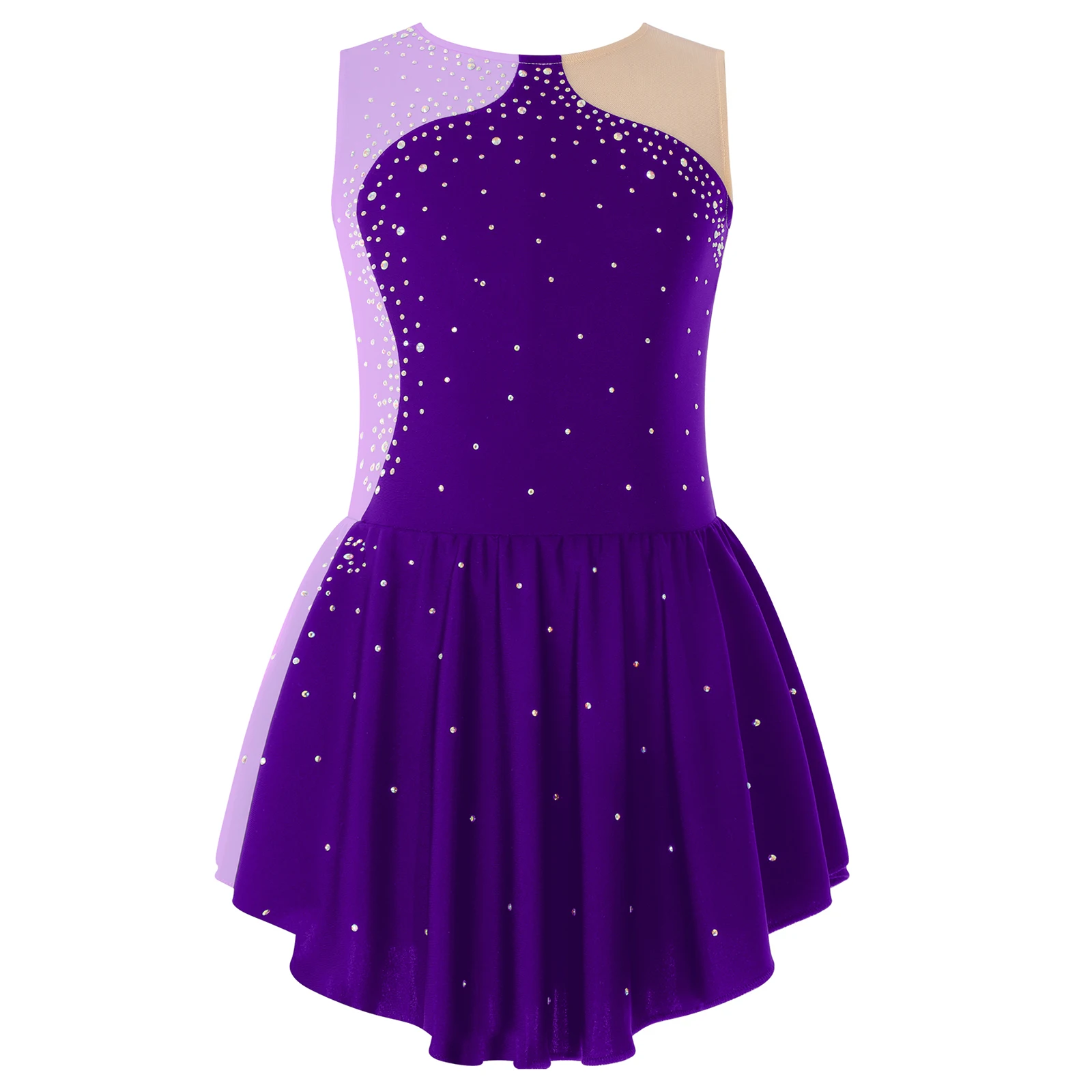6-16Y Kids Girls Ballet Dance Figure Skating Dress Gymnastics Performance Leotard Sleeveless Shiny Rhinestone Dresses Dancewear
6-16Y Kids Girls Ballet Dance Figure Skating Dress Gymnastics Performance Leotard Sleeveless Shiny Rhinestone Dresses Dancewear