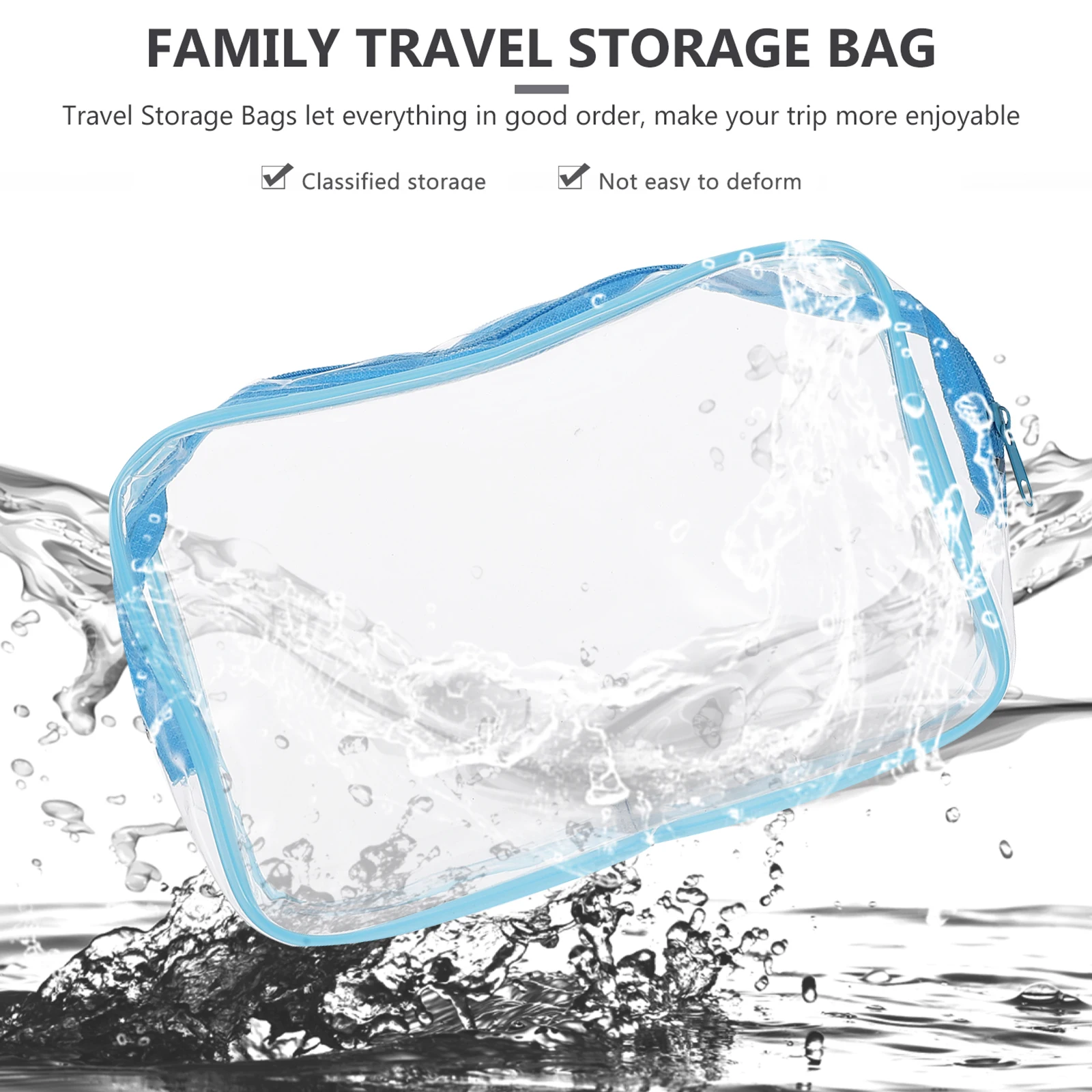 5pcs Candy Color PVC Makeup Bags Travel Toiletry Organizer Thick Durable Clear Cosmetics Pouch Storage Bag For Women
5pcs Candy Color PVC Makeup Bags Travel Toiletry Organizer Thick Durable Clear Cosmetics Pouch Storage Bag For Women