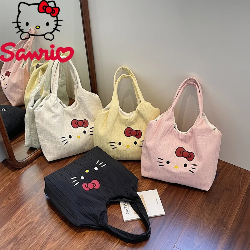 Hello Kitty Large Capacity Shoulder Bag Plush Cosmetic Storage Bags Practical Versatile Exquisite Commuter Tote Bag Student
Hello Kitty Large Capacity Shoulder Bag Plush Cosmetic Storage Bags Practical Versatile Exquisite Commuter Tote Bag Student