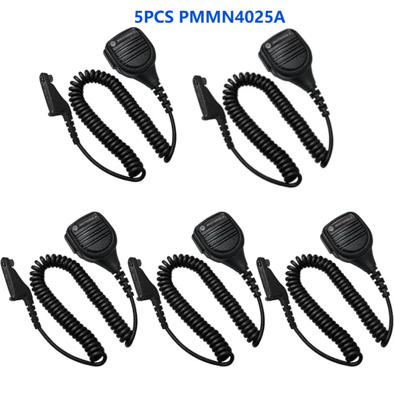 5PCS PMMN4025A Remote Speaker Microphone APX6000 Mic for Motorola XPR6550 XPR7550 APX7000 APX8000 XPR6350 7350e 7850e 7550e
5PCS PMMN4025A Remote Speaker Microphone APX6000 Mic for Motorola XPR6550 XPR7550 APX7000 APX8000 XPR6350 7350e 7850e 7550e