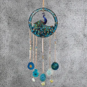 Acrylic Agate Dreamcatcher Vibrant Color Hanging Decor Christmas Halloween Ornament Wall Window Porch Holiday Gift For Home Use
Acrylic Agate Dreamcatcher Vibrant Color Hanging Decor Christmas Halloween Ornament Wall Window Porch Holiday Gift For Home Use