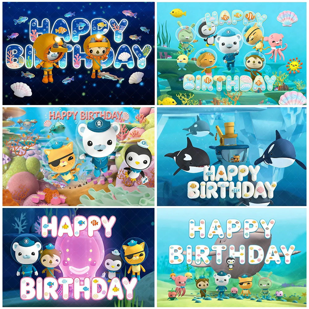 The Octonauts-s Barnacles Cartoon Cute Animal Backdrop Children Birthday Party Decoration Background Poster Baby Shower Supplies
The Octonauts-s Barnacles Cartoon Cute Animal Backdrop Children Birthday Party Decoration Background Poster Baby Shower Supplies