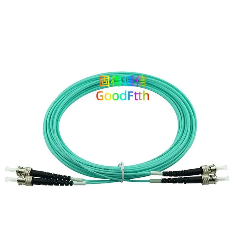 Patch Cord Lead ST to ST OM3 Duplex Cable Jumper Patchcord GoodFtth
Patch Cord Lead ST to ST OM3 Duplex Cable Jumper Patchcord GoodFtth