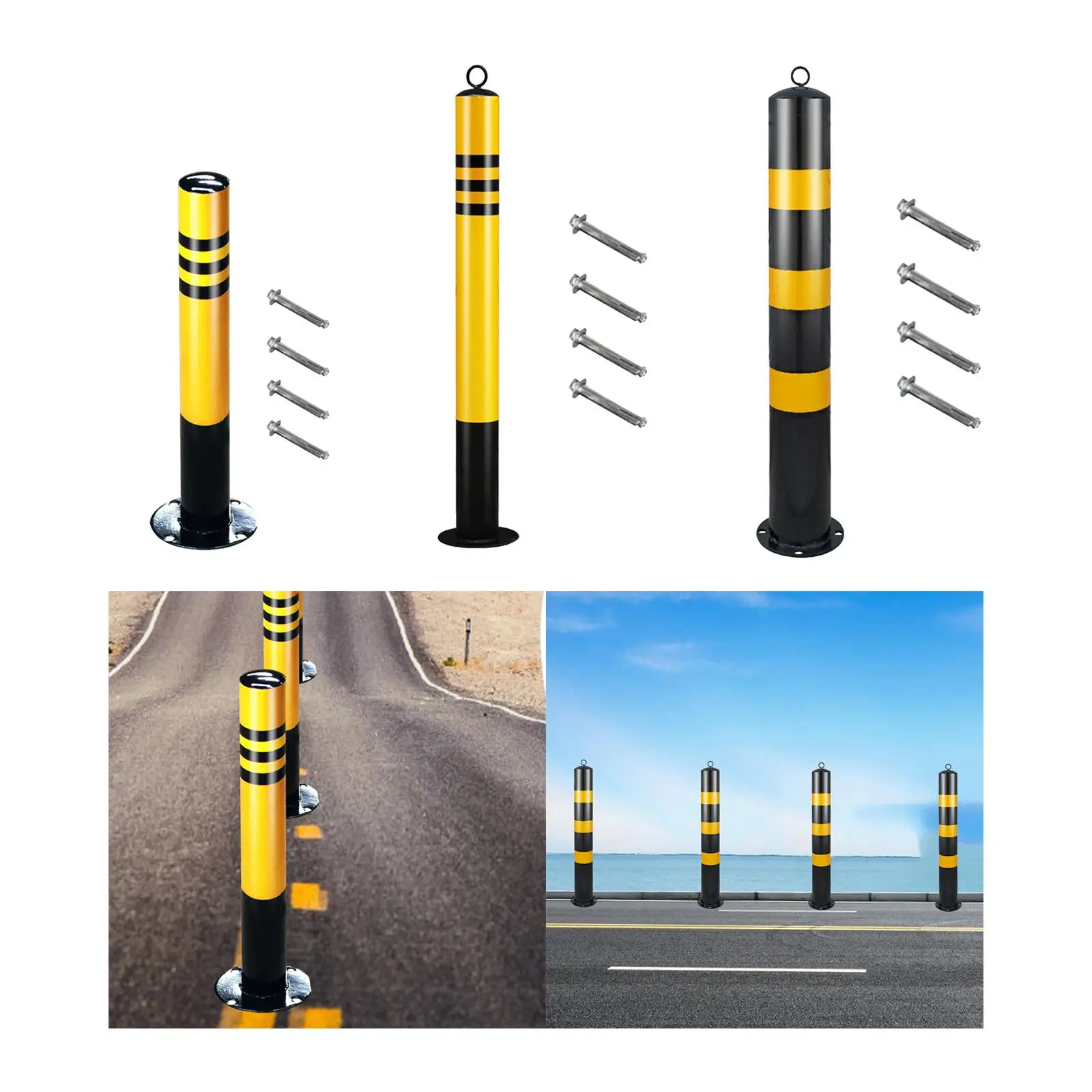 Safety Bollard Post High Visibility Heavy Duty Parking Bollard for Roadside
Safety Bollard Post High Visibility Heavy Duty Parking Bollard for Roadside