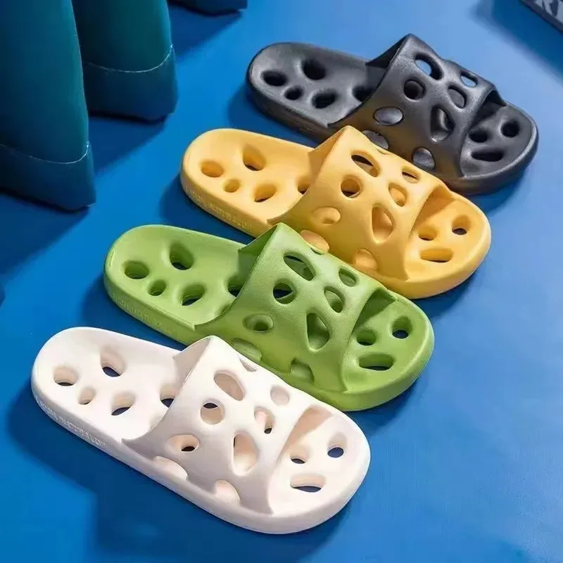 Summer Leaky Slippers Bathroom Bathing Confortable Men Women Couple Home Indoor Non-slip EVA Sandals Slippers Beach Slippers
Summer Leaky Slippers Bathroom Bathing Confortable Men Women Couple Home Indoor Non-slip EVA Sandals Slippers Beach Slippers