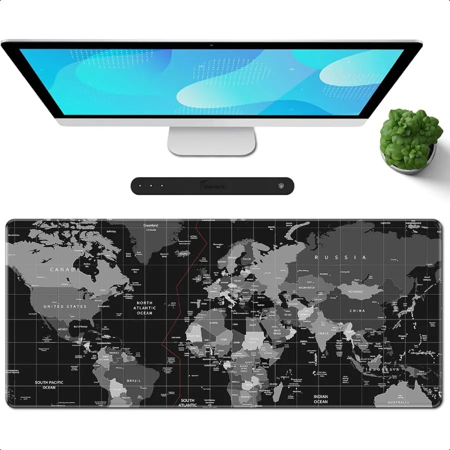 Gaming Mouse Pad XXL XL Large Long Extended Big Mousepad NonSlip Rubber Keyboard Desk Pad with Stitched Edges for Laptop Home O
Gaming Mouse Pad XXL XL Large Long Extended Big Mousepad NonSlip Rubber Keyboard Desk Pad with Stitched Edges for Laptop Home O
