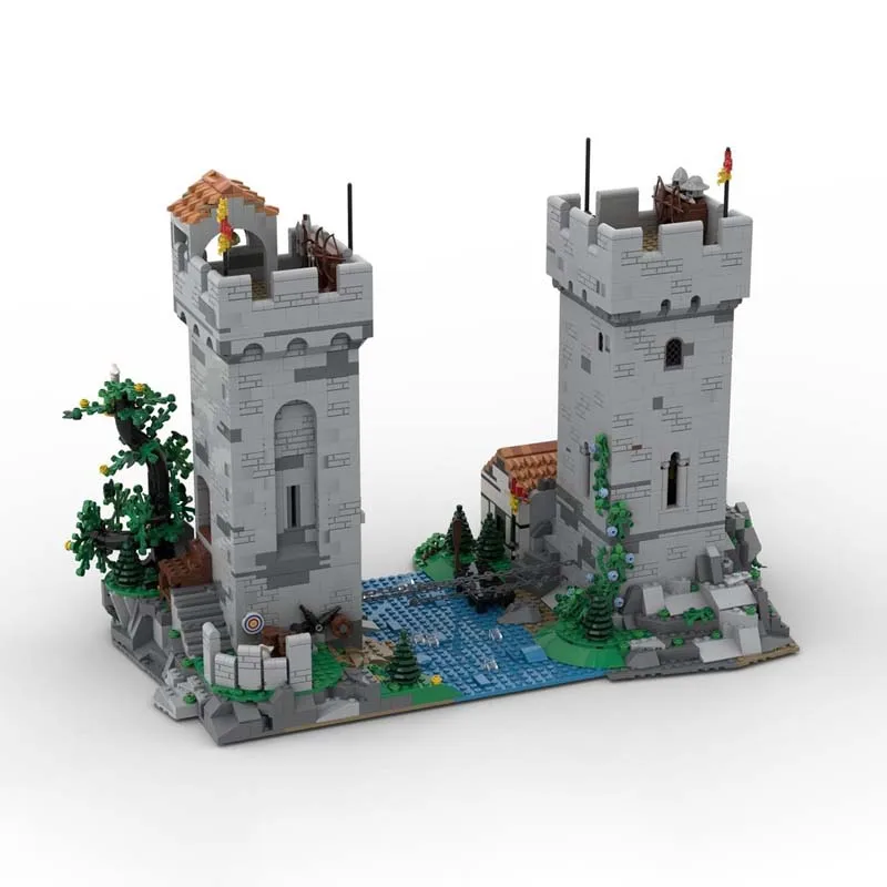 Набор строительных блоков MOC на заказ-стандартная башня с замком, 3395 шт., креативный комплект для сборки, идеальный подарок для архитектора
Набор строительных блоков MOC на заказ-стандартная башня с замком, 3395 шт., креативный комплект для сборки, идеальный подарок для архитектора