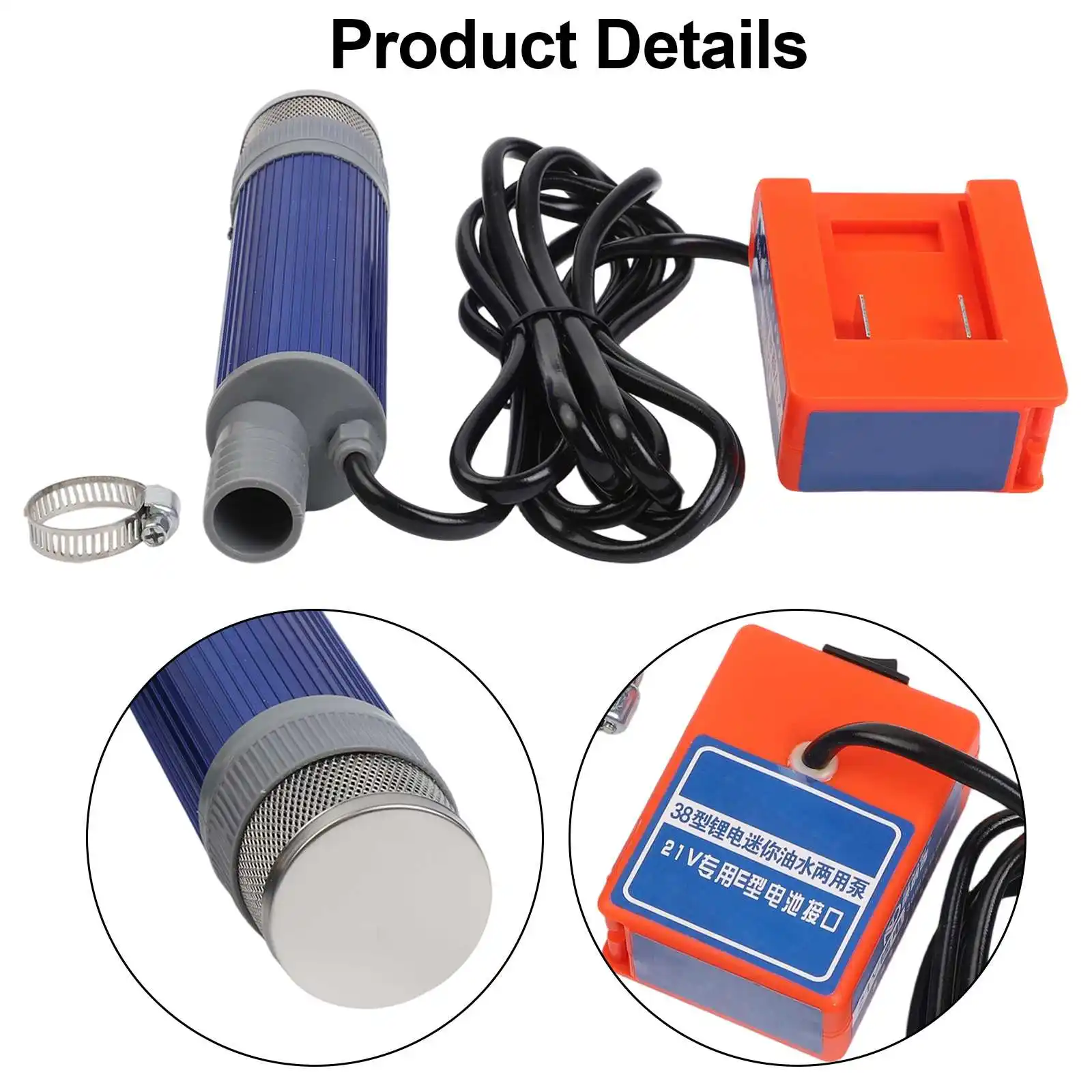 Насос с литиевой батареей для портативного беспроводного насоса Dayi для перекачки воды на дизельном масле, расход 4060 лмин с кабелем 24 метра
Насос с литиевой батареей для портативного беспроводного насоса Dayi для перекачки воды на дизельном масле, расход 4060 лмин с кабелем 24 метра