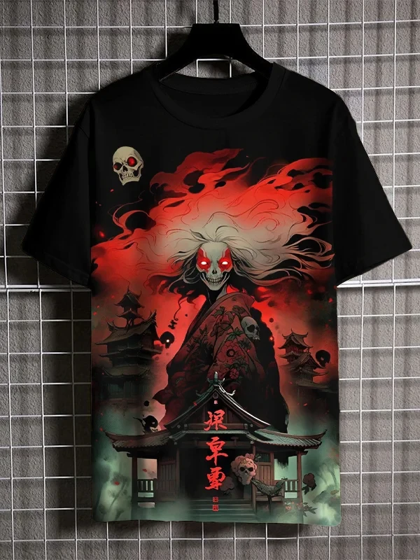 Футболка мужская с принтом Dark Hell Death Demon, Повседневная модная уличная рубашка с коротким рукавом, свободная футболка, большие размеры, лето
Футболка мужская с принтом Dark Hell Death Demon, Повседневная модная уличная рубашка с коротким рукавом, свободная футболка, большие размеры, лето