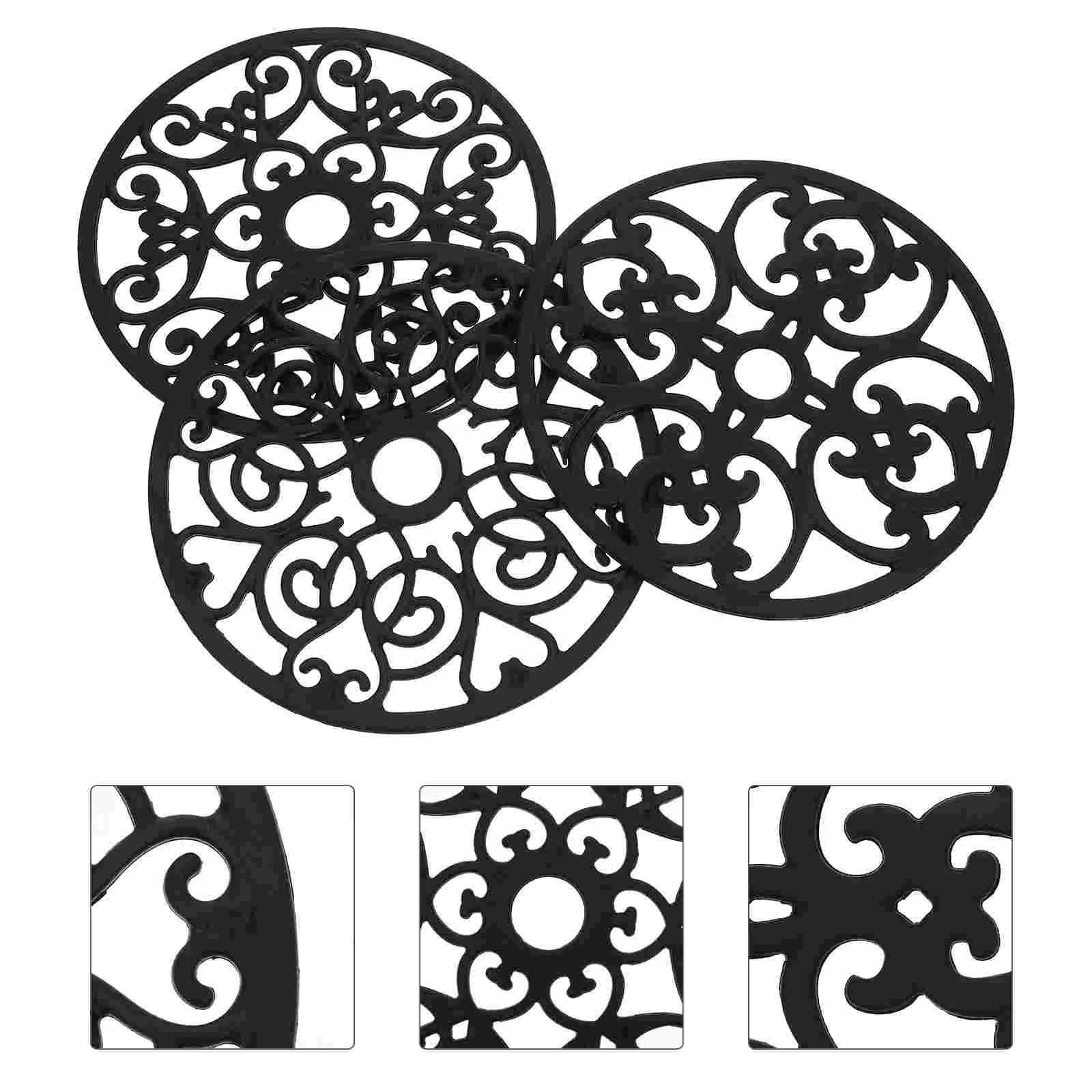 3 Pcs Silicone Heat Insulation Pad Thickened Anti Scalding Bowl Holders Pot Mat Tableware Placemat Decorative Dining
3 Pcs Silicone Heat Insulation Pad Thickened Anti Scalding Bowl Holders Pot Mat Tableware Placemat Decorative Dining