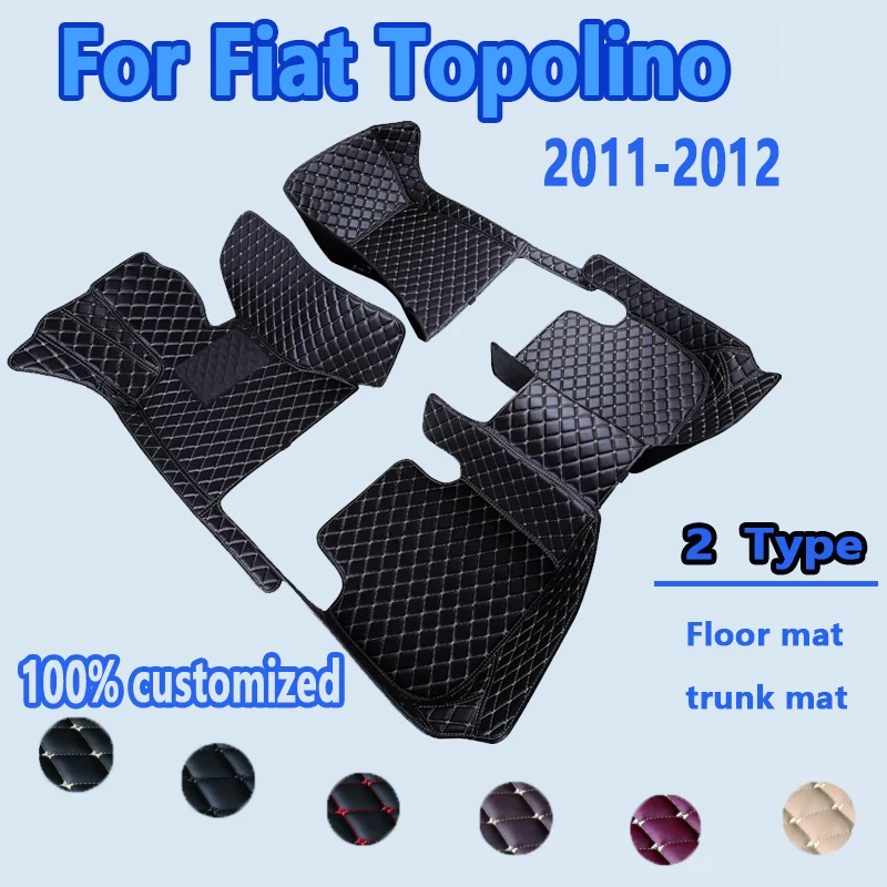 Автомобильные коврики для Fiat Topolino 500 2012 2011 Автомобильные аксессуары для интерьера Стайлинг Пользовательские Коврики для ног товары запасные части
Автомобильные коврики для Fiat Topolino 500 2012 2011 Автомобильные аксессуары для интерьера Стайлинг Пользовательские Коврики для ног товары запасные части
