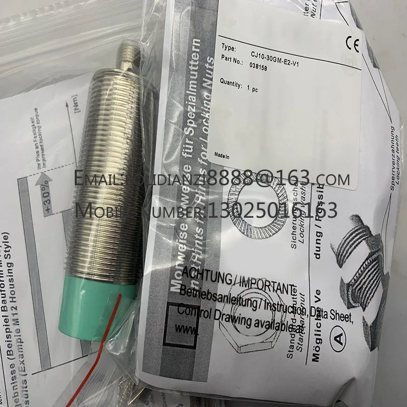New proximity switch sensor CJ10-30GM-E2-V1 CJ10-30GM-E3-V1 One year warranty In stock
New proximity switch sensor CJ10-30GM-E2-V1 CJ10-30GM-E3-V1 One year warranty In stock
