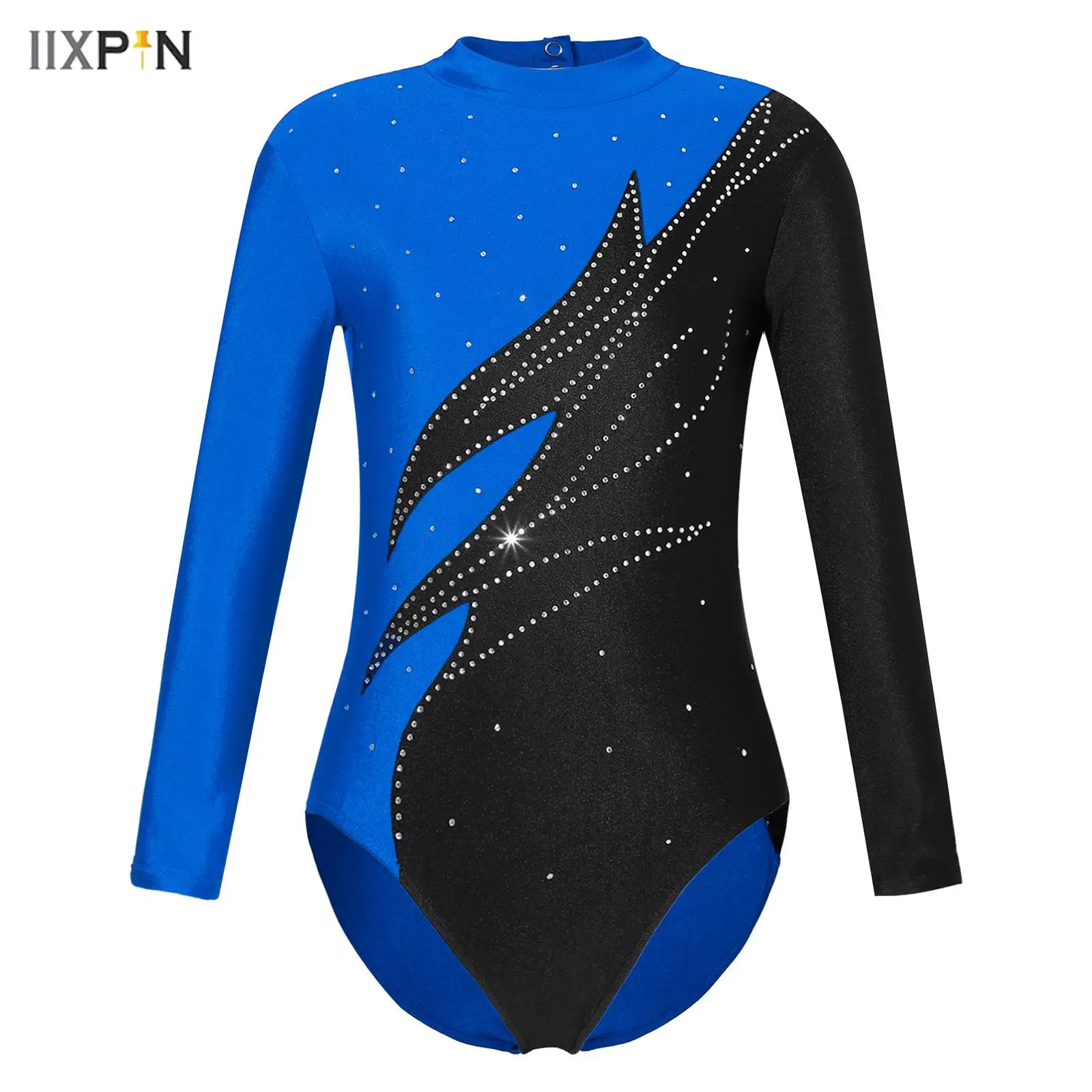 Kids Girls Ballet Dance Leotard Long Sleeve Shiny Rhinestones Gymnastics Workout Figure Skating Bodysuit Competition Costume
Kids Girls Ballet Dance Leotard Long Sleeve Shiny Rhinestones Gymnastics Workout Figure Skating Bodysuit Competition Costume