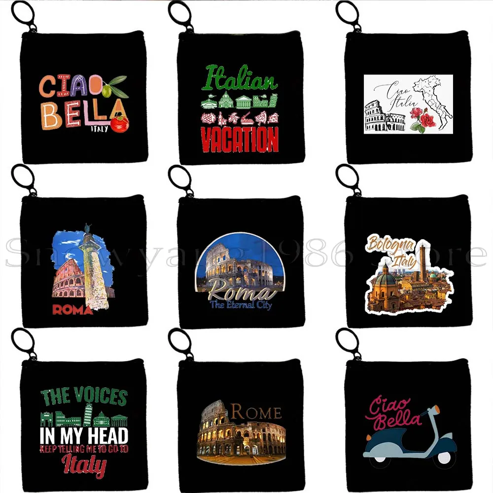 Ciao Bella Saying Italy Flag Rome Colosseum Firenze Florence Italian Gifts Canvas Key Coin Purse Case Lipstick Bag Wallet Pouch
Ciao Bella Saying Italy Flag Rome Colosseum Firenze Florence Italian Gifts Canvas Key Coin Purse Case Lipstick Bag Wallet Pouch