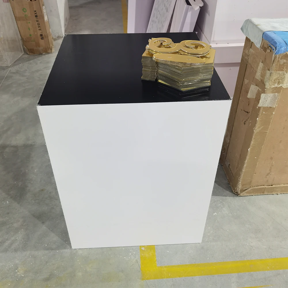 New White Black Square Acrylic Wedding Coffee Bar Table Plinth For Wedding Events
New White Black Square Acrylic Wedding Coffee Bar Table Plinth For Wedding Events