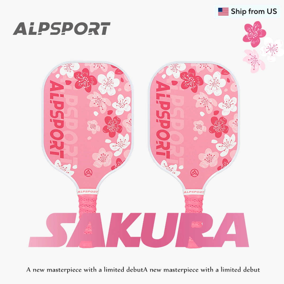  Женское весло для пиклбола ALPSPORT Sakura USAPA T700 с 2 бесплатными мячами Удобный профессиональный тренировочный набор из углеродного волокна для начинающих, розовый
Женское весло для пиклбола ALPSPORT Sakura USAPA T700 с 2 бесплатными мячами Удобный профессиональный тренировочный набор из углеродного волокна для начинающих, розовый