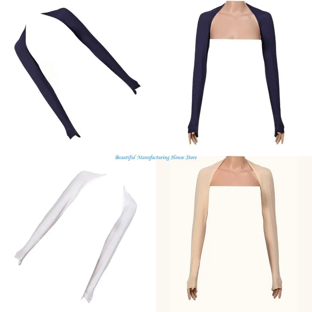 E56A Breathable Shoulder Wrap for Vacation Thin Shawl Sleeves for Beach Sun Protective Half Shawl for Women with Long Sleeves
E56A Breathable Shoulder Wrap for Vacation Thin Shawl Sleeves for Beach Sun Protective Half Shawl for Women with Long Sleeves
