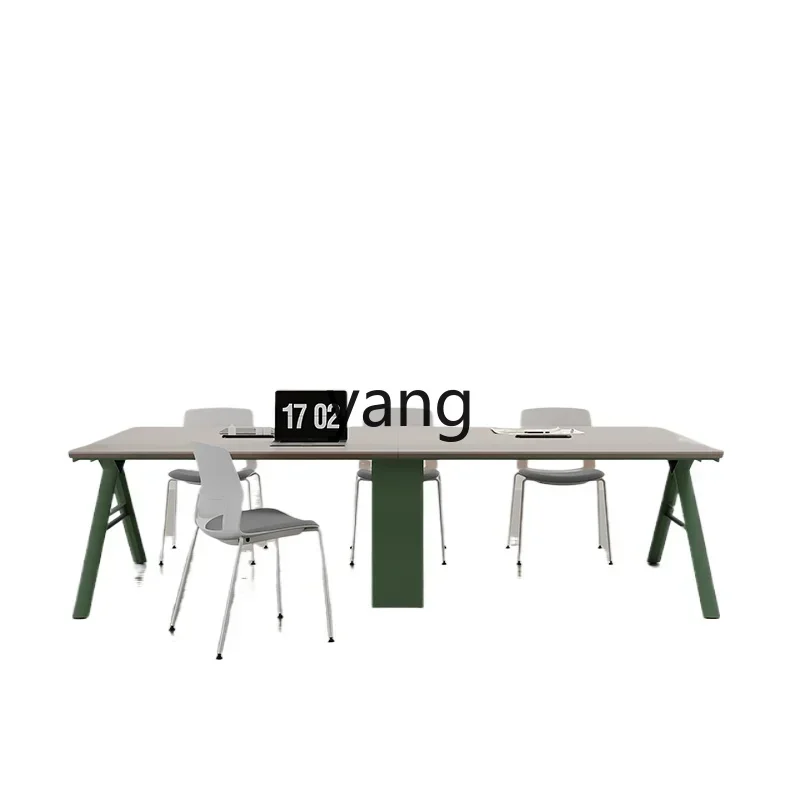 LMM simple modern strip table conference room table and chair combination negotiation table
LMM simple modern strip table conference room table and chair combination negotiation table