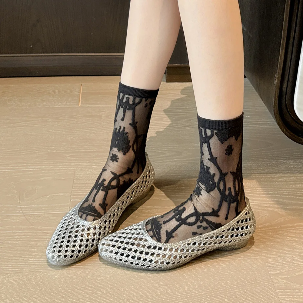 Kids'Casual Shoes Sandals Summer Princess Jelly Shoes Baotou Beach Shoes Soft soled Crystal Shoes New Style Size 35-40
Kids'Casual Shoes Sandals Summer Princess Jelly Shoes Baotou Beach Shoes Soft soled Crystal Shoes New Style Size 35-40