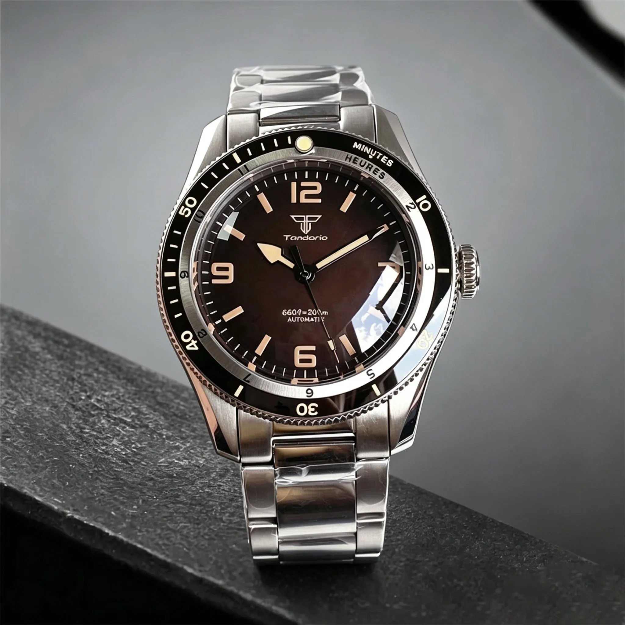 20ATM Diver Tandorio 40mm Luminous Automatic Watch Reloj Sapphire Glass Miyota8215/Asia2824 Movement Men's Mechanical Wristwatch
20ATM Diver Tandorio 40mm Luminous Automatic Watch Reloj Sapphire Glass Miyota8215/Asia2824 Movement Men's Mechanical Wristwatch