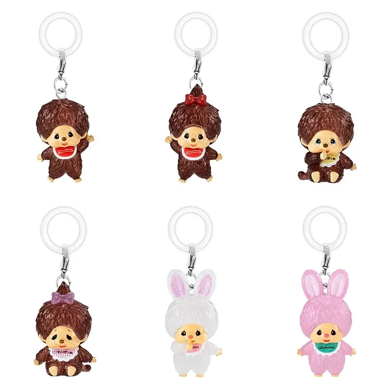Bandai Original 6Pcs Gashapon めじるしアクセサリー MONCHHICHI Toys For Kids Gift Collectible Model Ornaments
Bandai Original 6Pcs Gashapon めじるしアクセサリー MONCHHICHI Toys For Kids Gift Collectible Model Ornaments