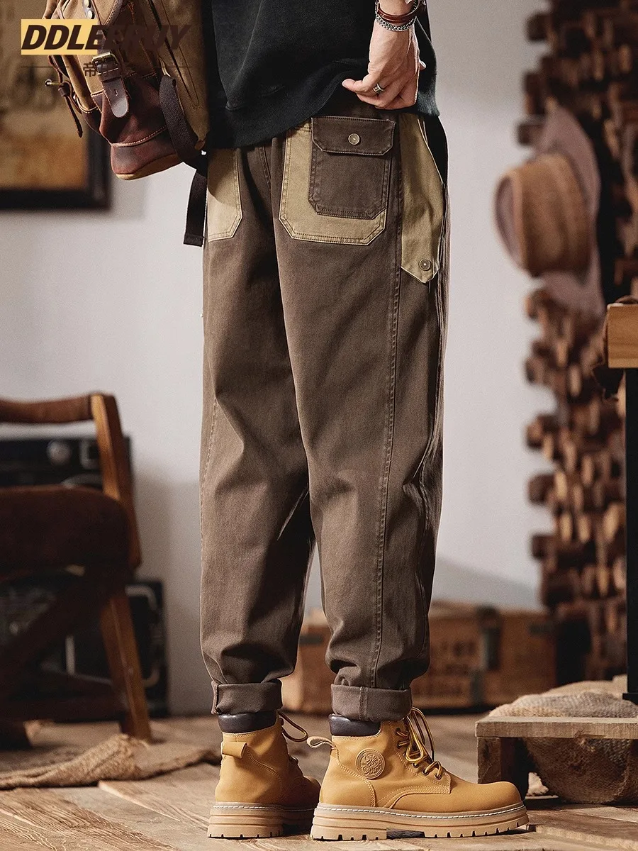 Модные рабочие брюки большого размера, мужские весенние новые свободные эластичные повседневные прямые длинные брюки, молодежная повседневная одежда
Модные рабочие брюки большого размера, мужские весенние новые свободные эластичные повседневные прямые длинные брюки, молодежная повседневная одежда