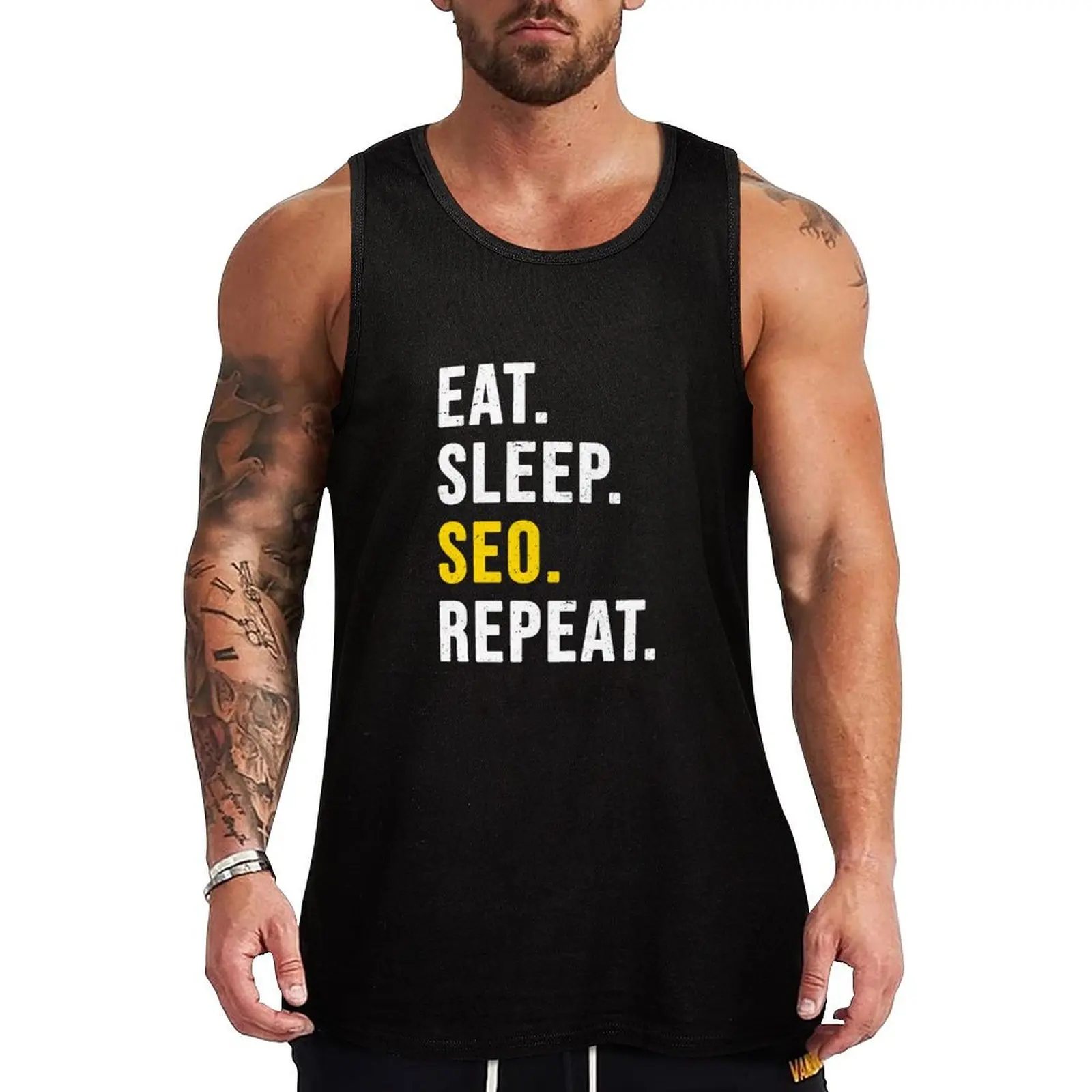 Eat Sleep SEO Repeat Funny gift for SEO-specialist Tank Top Soft Basic Tank Top Breathable Sleeveless Daily Shirt
Eat Sleep SEO Repeat Funny gift for SEO-specialist Tank Top Soft Basic Tank Top Breathable Sleeveless Daily Shirt