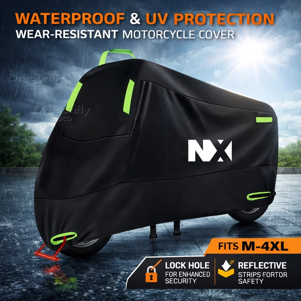 For HONDA NX400 NX500 NX 400 NX 500 2024-2025 Motorcycle Cover Waterproof Outdoor Scooter UV Protector Rain Cover
For HONDA NX400 NX500 NX 400 NX 500 2024-2025 Motorcycle Cover Waterproof Outdoor Scooter UV Protector Rain Cover