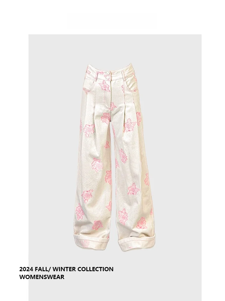 Джинсы женские прямые с высокой талией, вышивкой и цветочным узором, утягивающие, комфортные, для ранней весны, модель Forever 2 Unique
Джинсы женские прямые с высокой талией, вышивкой и цветочным узором, утягивающие, комфортные, для ранней весны, модель Forever 2 Unique