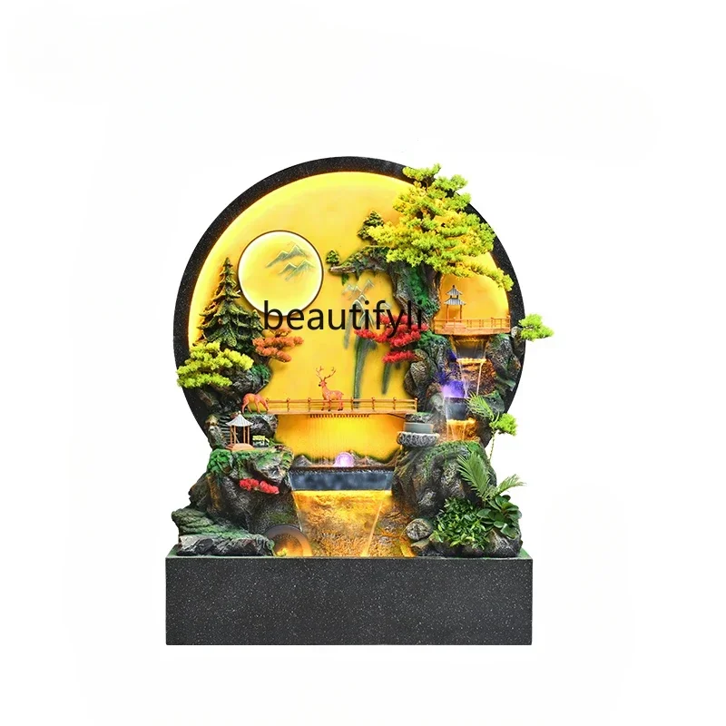 A Large rockery flowing water fountain entrance water feature wall screen living room courtyard landscape jewelry floor ornament
A Large rockery flowing water fountain entrance water feature wall screen living room courtyard landscape jewelry floor ornament