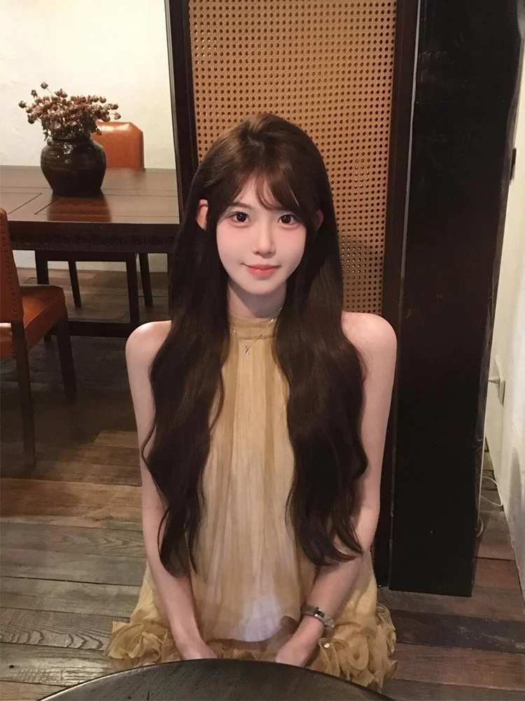 Princ Sle Svel Vest Dr Ne Hanging Series Frilled Hemline Vaion Vibes High Waist A-Line Skirt
Princ Sle Svel Vest Dr Ne Hanging Series Frilled Hemline Vaion Vibes High Waist A-Line Skirt