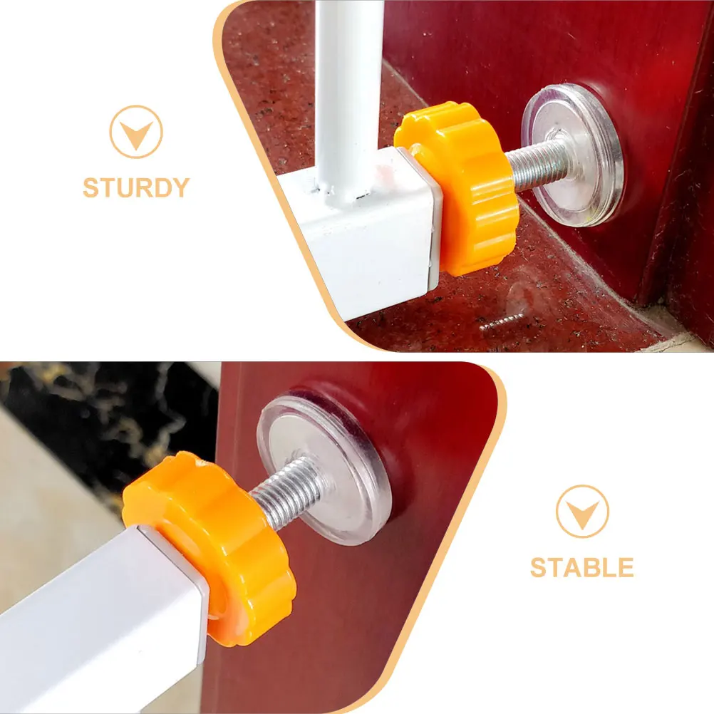 6pcs Baby Gate Threaded Spindle Rods Replacement Screws M10 For Pressure Mounted Stair Gates Durable Metal Screws Wall Mount
6pcs Baby Gate Threaded Spindle Rods Replacement Screws M10 For Pressure Mounted Stair Gates Durable Metal Screws Wall Mount