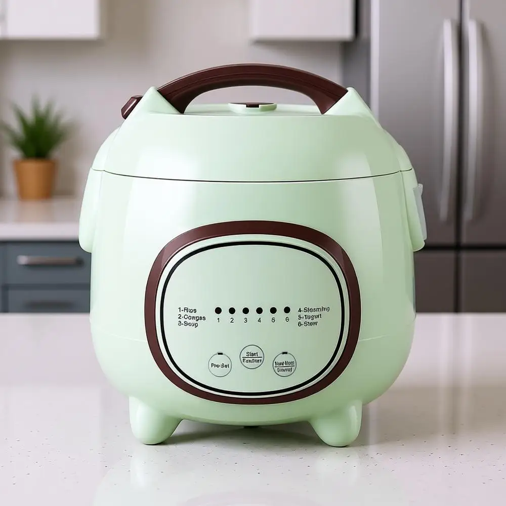 6 Cup Rice Cooker with 24-Hr Timer, Auto Keep Warm, Non-Stick Inner Pot, Suitable for 1-3 People
6 Cup Rice Cooker with 24-Hr Timer, Auto Keep Warm, Non-Stick Inner Pot, Suitable for 1-3 People