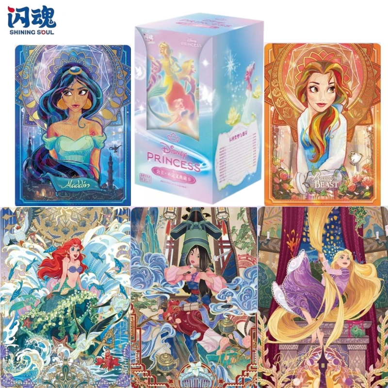 Shiningsoul Genuine Disney Princess Undefined Series Exquisite Cards Anime Movies Periphery Collection Toy Cards Holiday Gifts
Shiningsoul Genuine Disney Princess Undefined Series Exquisite Cards Anime Movies Periphery Collection Toy Cards Holiday Gifts