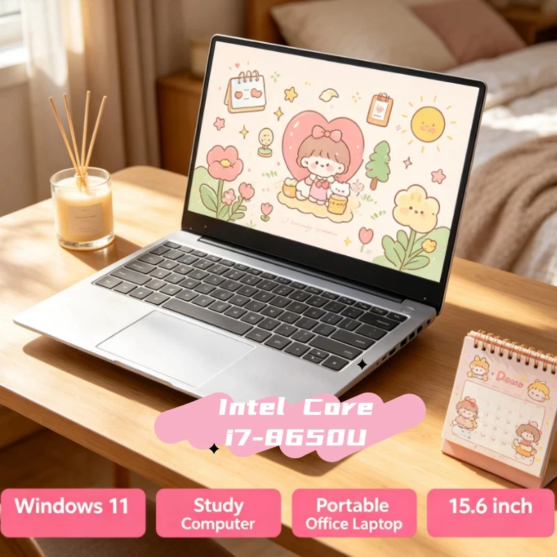 2026 New Ultra Slim 15.6" Laptop Intel Core I7-8650U Windows 11 Pro 32GB RAM 2TB M.2 SSD - Ideal for Office & Study
2026 New Ultra Slim 15.6" Laptop Intel Core I7-8650U Windows 11 Pro 32GB RAM 2TB M.2 SSD - Ideal for Office & Study