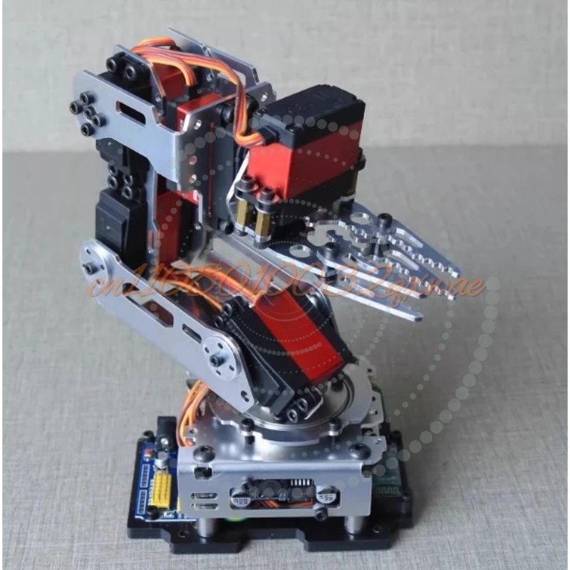 6 Dof Robot Arm Clamp Claw APP RC Control Metal Mechanical Robotics with Digital Servos for Arduino DIY Kit Programmable Robot
6 Dof Robot Arm Clamp Claw APP RC Control Metal Mechanical Robotics with Digital Servos for Arduino DIY Kit Programmable Robot