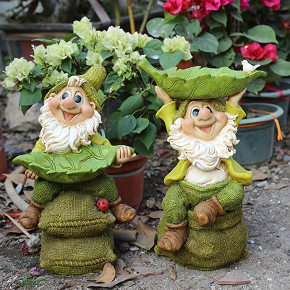 Micro Landscape Decor Resin Dwarf Sculpture Ornament Cute Creative Gnomes Bird Feeder Waterproof Art Statue Drinking
Micro Landscape Decor Resin Dwarf Sculpture Ornament Cute Creative Gnomes Bird Feeder Waterproof Art Statue Drinking