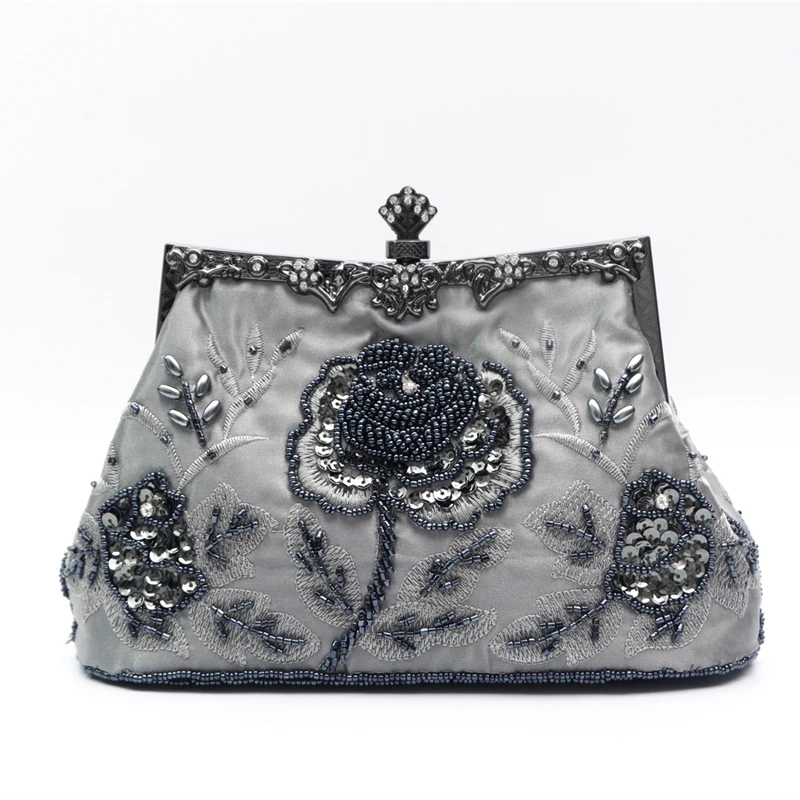 Винтажный клатч из бисера, вечерние сумки для женщин, формальный свадебный клатч, кошелек, сумки для выпускного вечера
Винтажный клатч из бисера, вечерние сумки для женщин, формальный свадебный клатч, кошелек, сумки для выпускного вечера