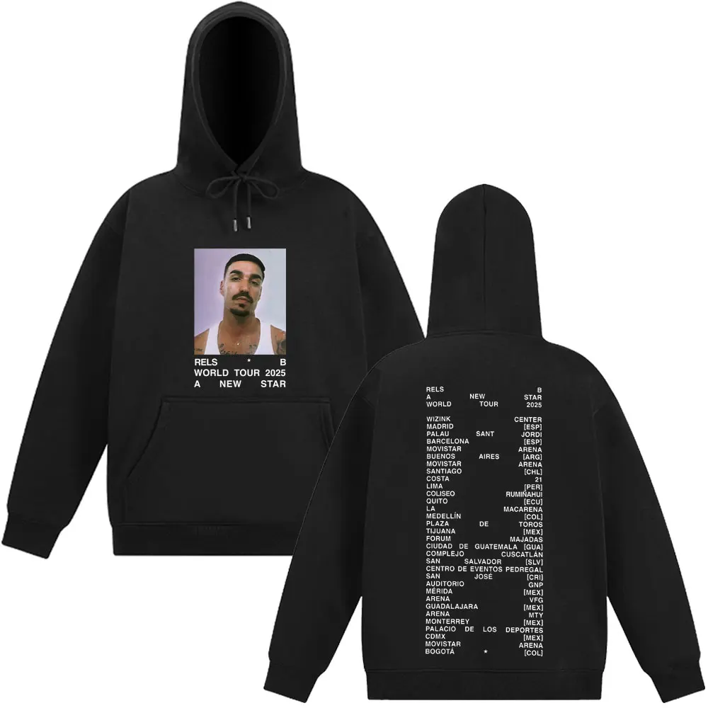 Rels B A New Star 2025 World Tour Vintage Autumn Winter Hoodies Men's Women Fashion Hip Hop Comfort Casual Oversized Sweatshirts
Rels B A New Star 2025 World Tour Vintage Autumn Winter Hoodies Men's Women Fashion Hip Hop Comfort Casual Oversized Sweatshirts