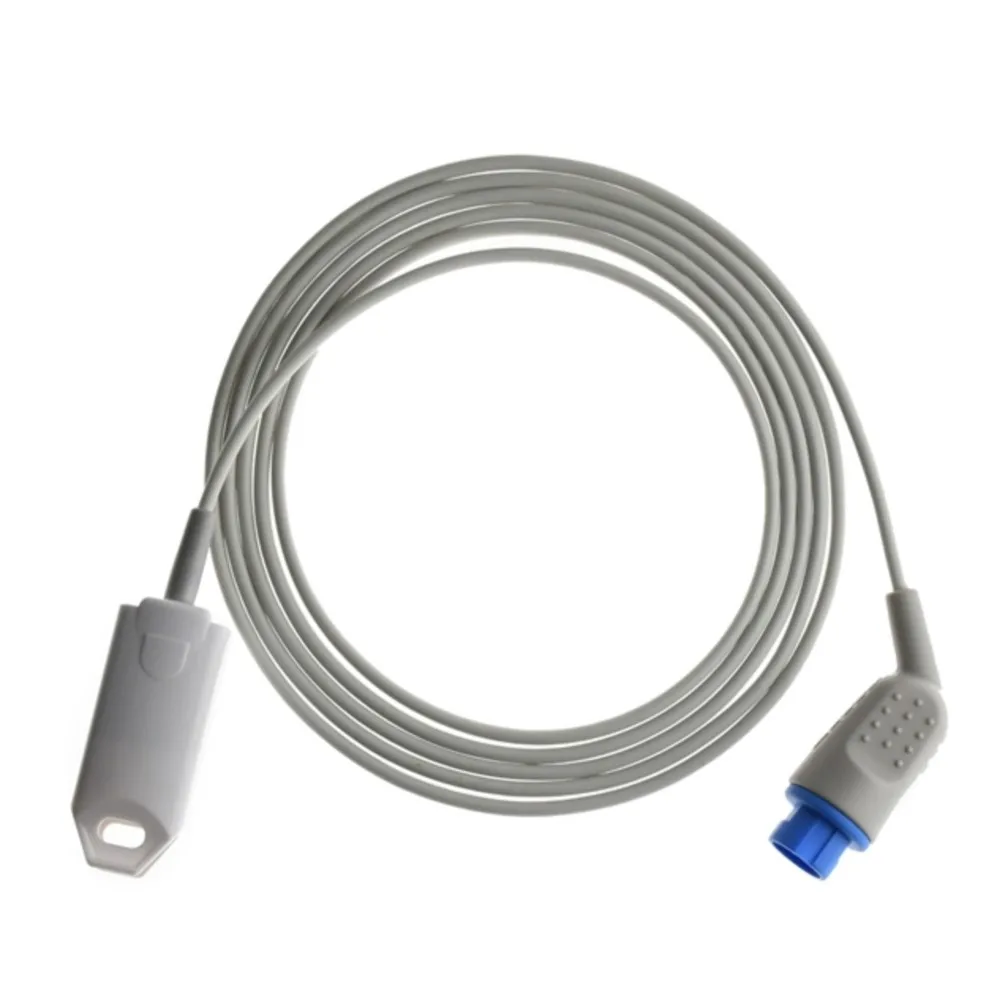 Для SIEMEN * S 10-контактный монитор пациента, детский зажим для пальцев, зажим для ушей, силиконовый длинный кабель, многоразовый датчик кислорода Spo2
Для SIEMEN * S 10-контактный монитор пациента, детский зажим для пальцев, зажим для ушей, силиконовый длинный кабель, многоразовый датчик кислорода Spo2