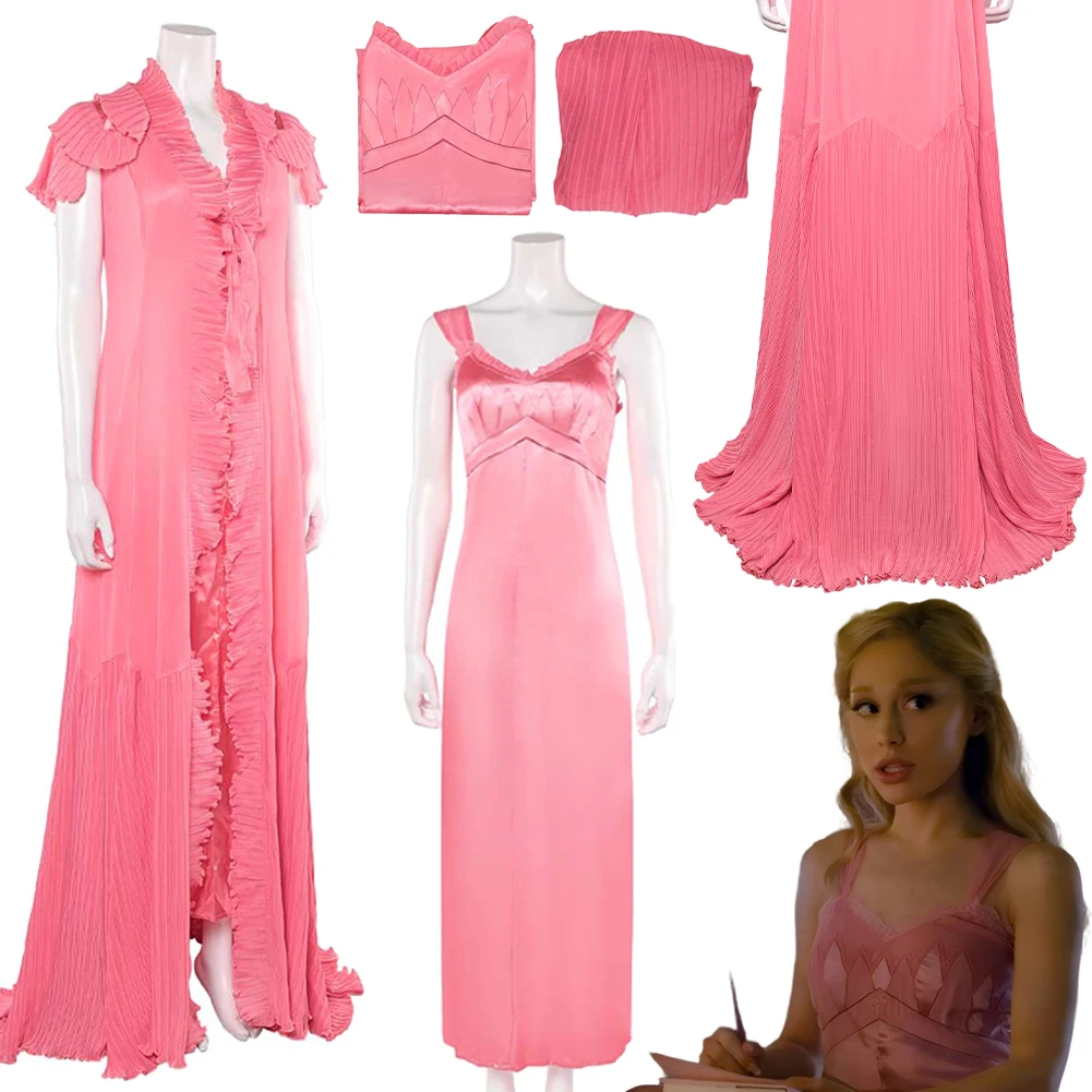 Фантазия Вик 2 Glinda, ночная рубашка для косплея, одежда 2025 года, костюм Disfraz из фильма, женский костюм в стиле фэнтези, Хэллоуин, карнавал, праздничная одежда
Фантазия Вик 2 Glinda, ночная рубашка для косплея, одежда 2025 года, костюм Disfraz из фильма, женский костюм в стиле фэнтези, Хэллоуин, карнавал, праздничная одежда