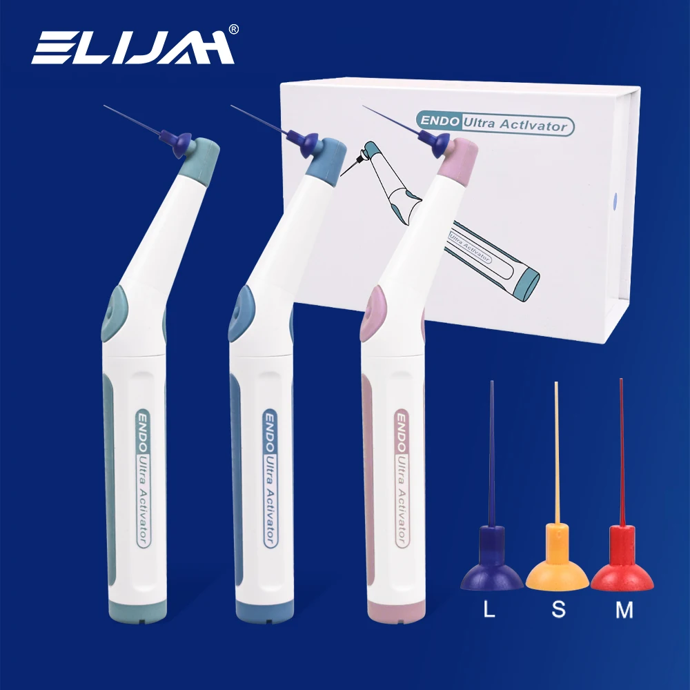 ELIJAH Dental Ultrasonic Root Canal Activator Ultra Activator Irrigator Handpiece Wireless Endo Sonic Irrigator With 60Pcs Tips
ELIJAH Dental Ultrasonic Root Canal Activator Ultra Activator Irrigator Handpiece Wireless Endo Sonic Irrigator With 60Pcs Tips