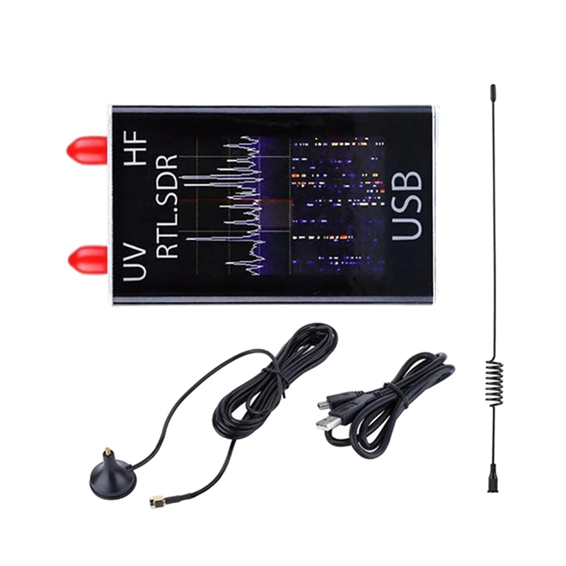 Приемник SDR 100 кГц-1,7 ГГц Полнодиапазонный УФ-ВЧ RTL-SDR USB-приемник Коротковолновое широкополосное программное обеспечение-дефинированное радио
Приемник SDR 100 кГц-1,7 ГГц Полнодиапазонный УФ-ВЧ RTL-SDR USB-приемник Коротковолновое широкополосное программное обеспечение-дефинированное радио