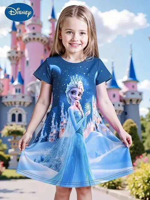 Popular Miniso Summer Children's New Fashion Girl Dress Comfortable Home Outdoor Cartoon Cute Dress 3D Print
Popular Miniso Summer Children's New Fashion Girl Dress Comfortable Home Outdoor Cartoon Cute Dress 3D Print