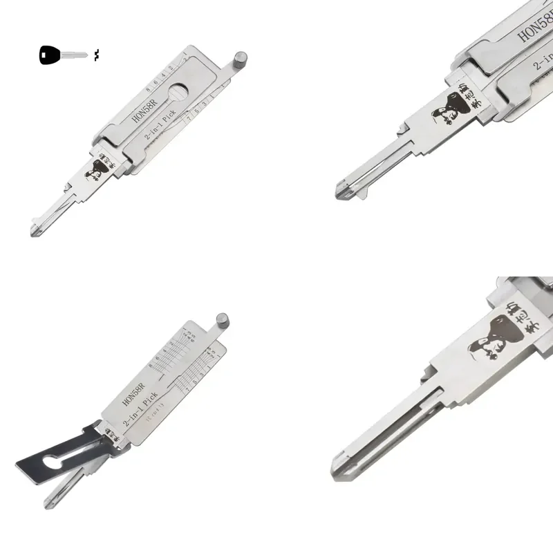 Locksmith Supplies High Quality Locksmith Tool Car Lock Opening,reader HON58R Lishi 2 in 1 Auto Lock Pick Set
Locksmith Supplies High Quality Locksmith Tool Car Lock Opening,reader HON58R Lishi 2 in 1 Auto Lock Pick Set