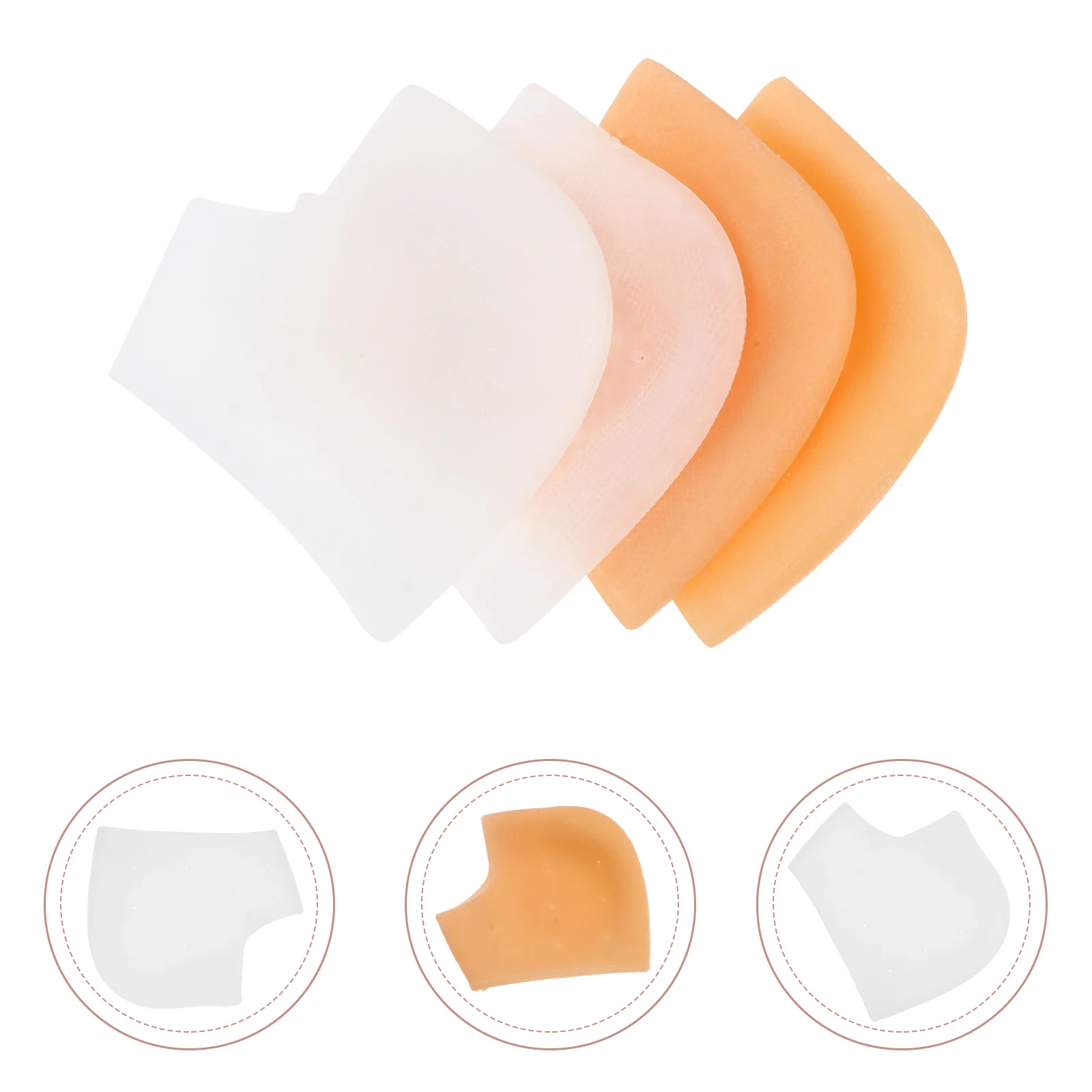 5 Pairs Heel Protectors Sebs Rubber Gel Socks Pads Cushion Outdoor Shoe Insoles Washable Reusable Feet Covers Pain Relief
5 Pairs Heel Protectors Sebs Rubber Gel Socks Pads Cushion Outdoor Shoe Insoles Washable Reusable Feet Covers Pain Relief