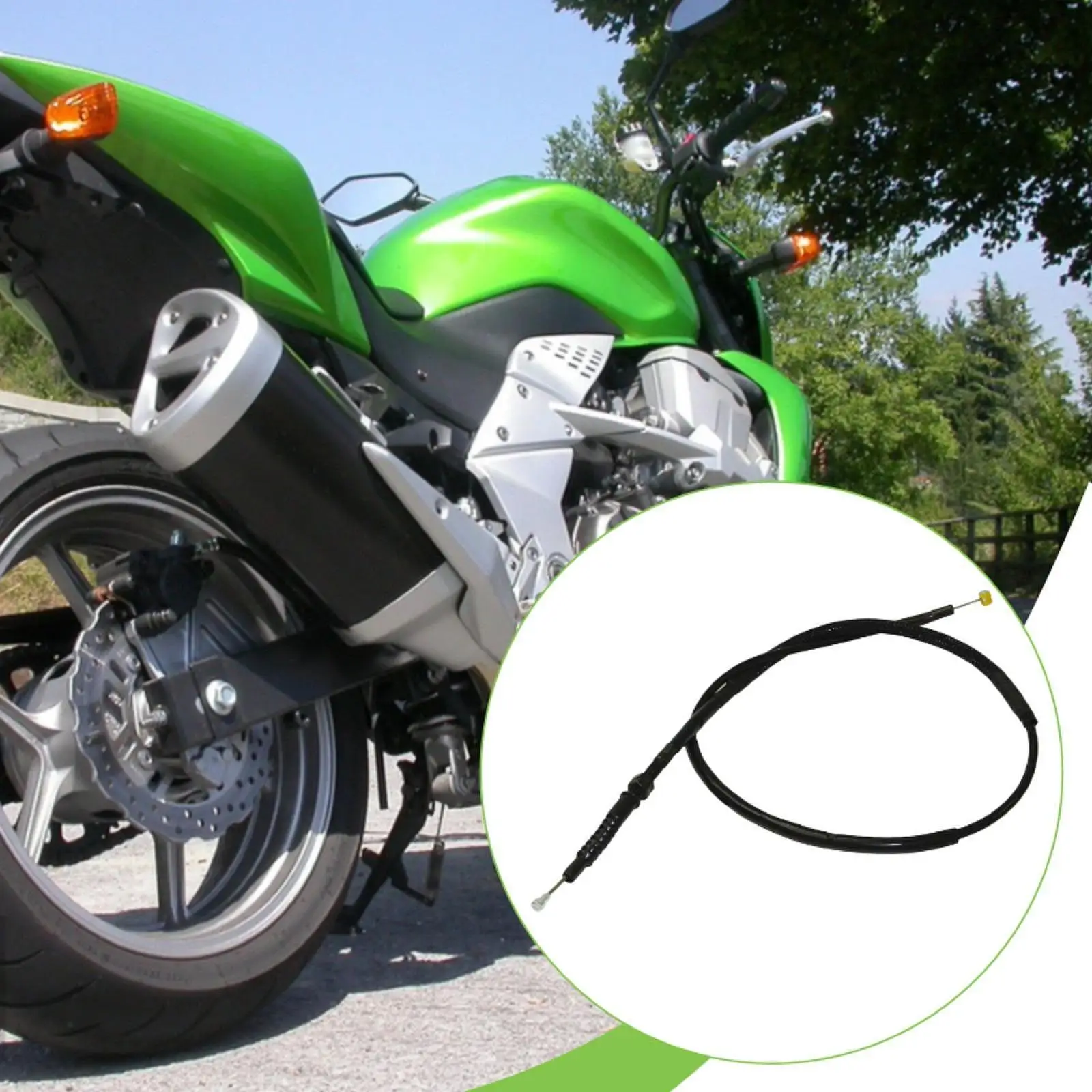 Practical Motorcycle Clutch Cable High Strength Flexible Replacement Accessory for Kawasaki Ninja ZX-6R ZX636 2009 to 2023
Practical Motorcycle Clutch Cable High Strength Flexible Replacement Accessory for Kawasaki Ninja ZX-6R ZX636 2009 to 2023