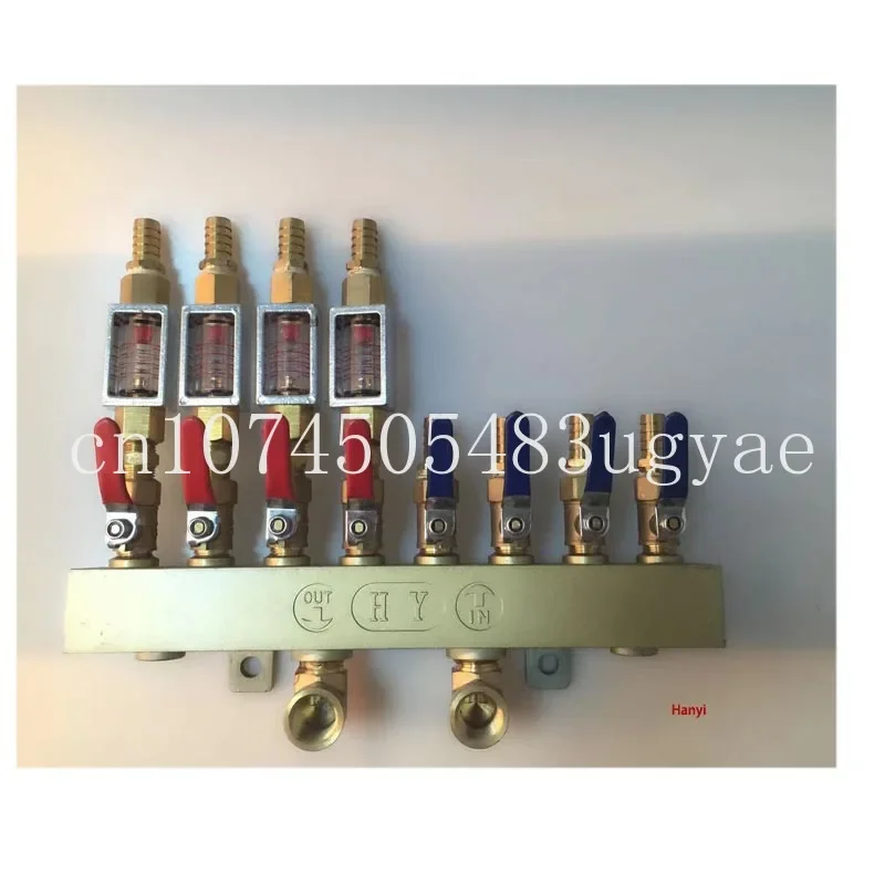 Aluminium Brass Cooling Water Diverter with 4-8 Point Manifolds 3/8PT for Mould
Aluminium Brass Cooling Water Diverter with 4-8 Point Manifolds 3/8PT for Mould